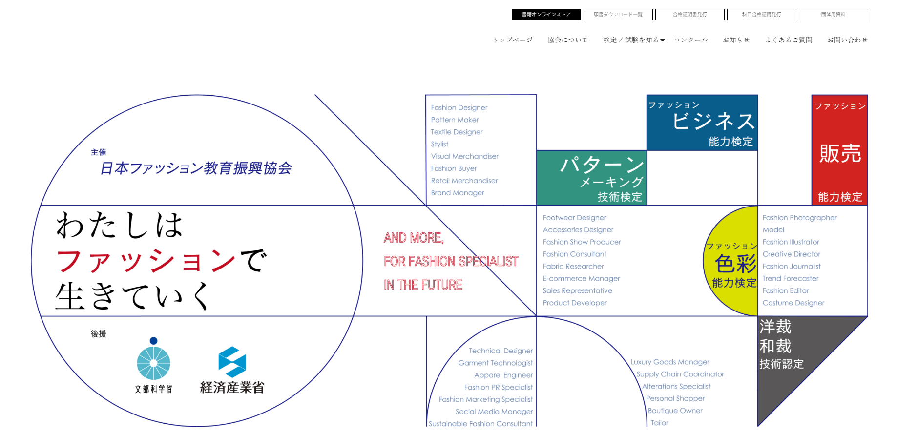 日本ファッション検定HP